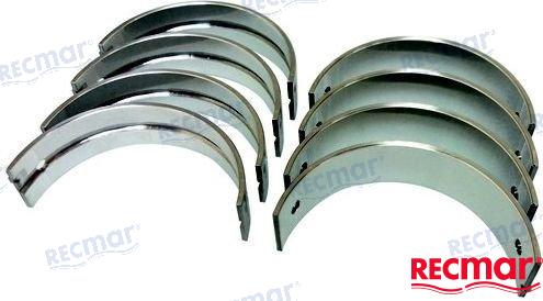 Recmar® Main bearing kit Volvo Penta D2-55 D2-75 877387 standard size - Image 2