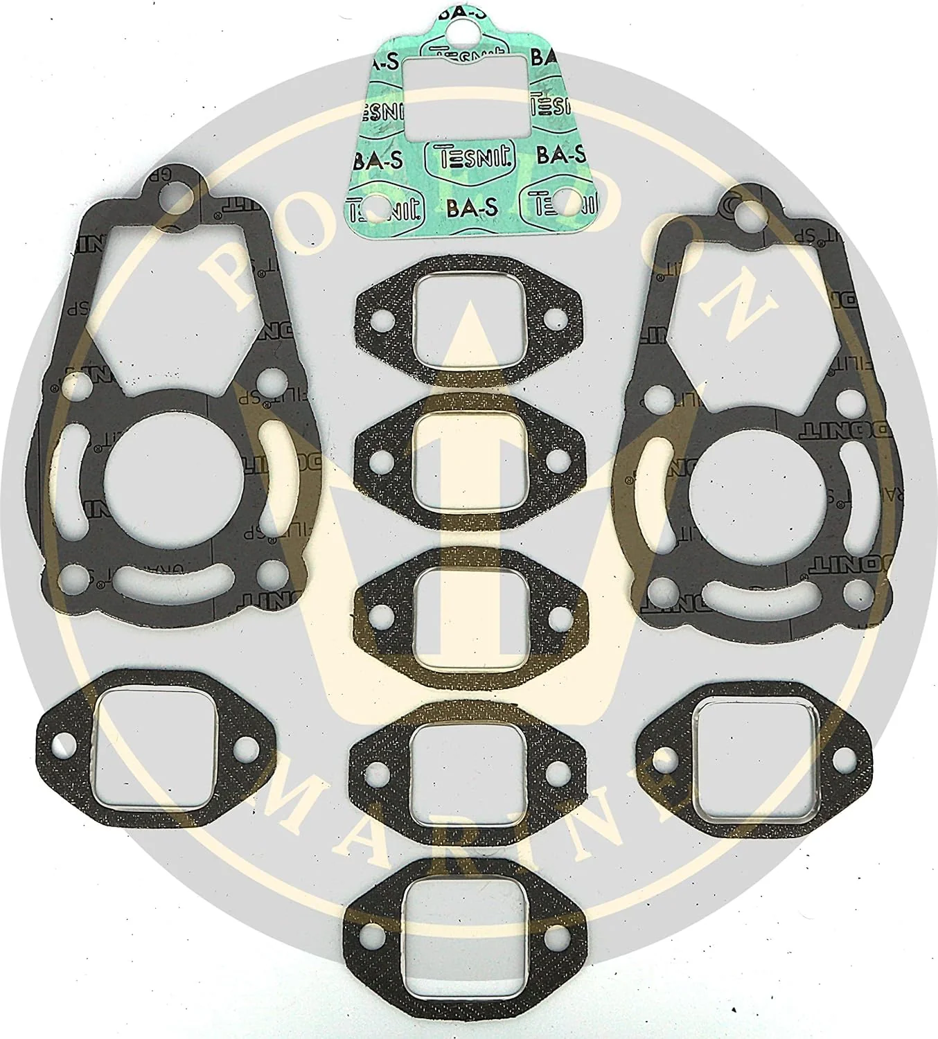 Crom® Manifold Gasket Set Volvo Penta MD27 MD29 MD32 859140 859114 859144