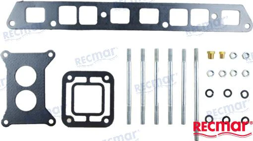 Recmar® exhaust manifold hardware kit Volvo Penta 3.0GL GM - Image 2