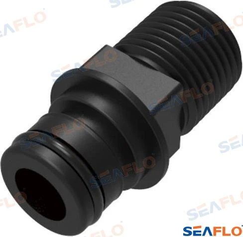 SEAFLO® MNPT STRAIGHT W/O-RING 3/4" X 1/2" MNPT SF41F004