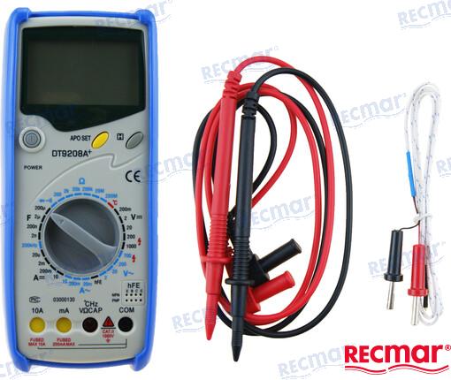 MULTIMETER DIGITAL HIBOK-89C 145