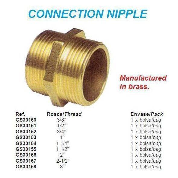 NIPPLES 1 1/4" - Image 2