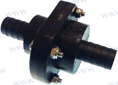 NON RETURNABLE VALVE 19 MM. 750