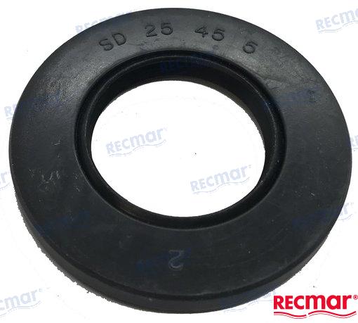 Recmar® Oil seal crankshaft lower Suzuki DF4 DF6 outboards 09283-25076