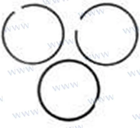 Volvo Penta® Piston ring kit MD2010 MD2020 O/S 0.25mm 861955