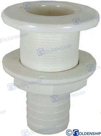 PLASTIC THRU-HULL 1"