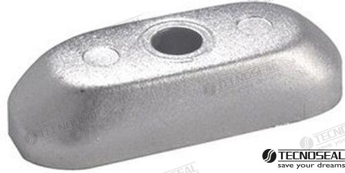 Tecnoseal® zinc plate anode for Suzuki outboards 2HP-5HP 55320-98400 - Image 2