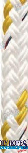 POLY-BRAID-16 6MM. YELLOW (185 M) 2204733106