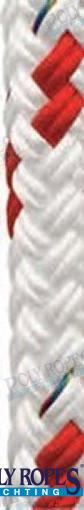 POLY-BRAID-16 8MM. RED (150 M) 2202732608