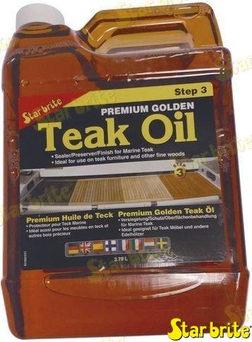 Star Brite Teak Oil Step 3 3.8L