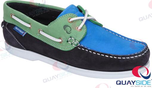 QUAYSIDE BERMUDA NAVY/ROYAL/EMERALD - 41 12041