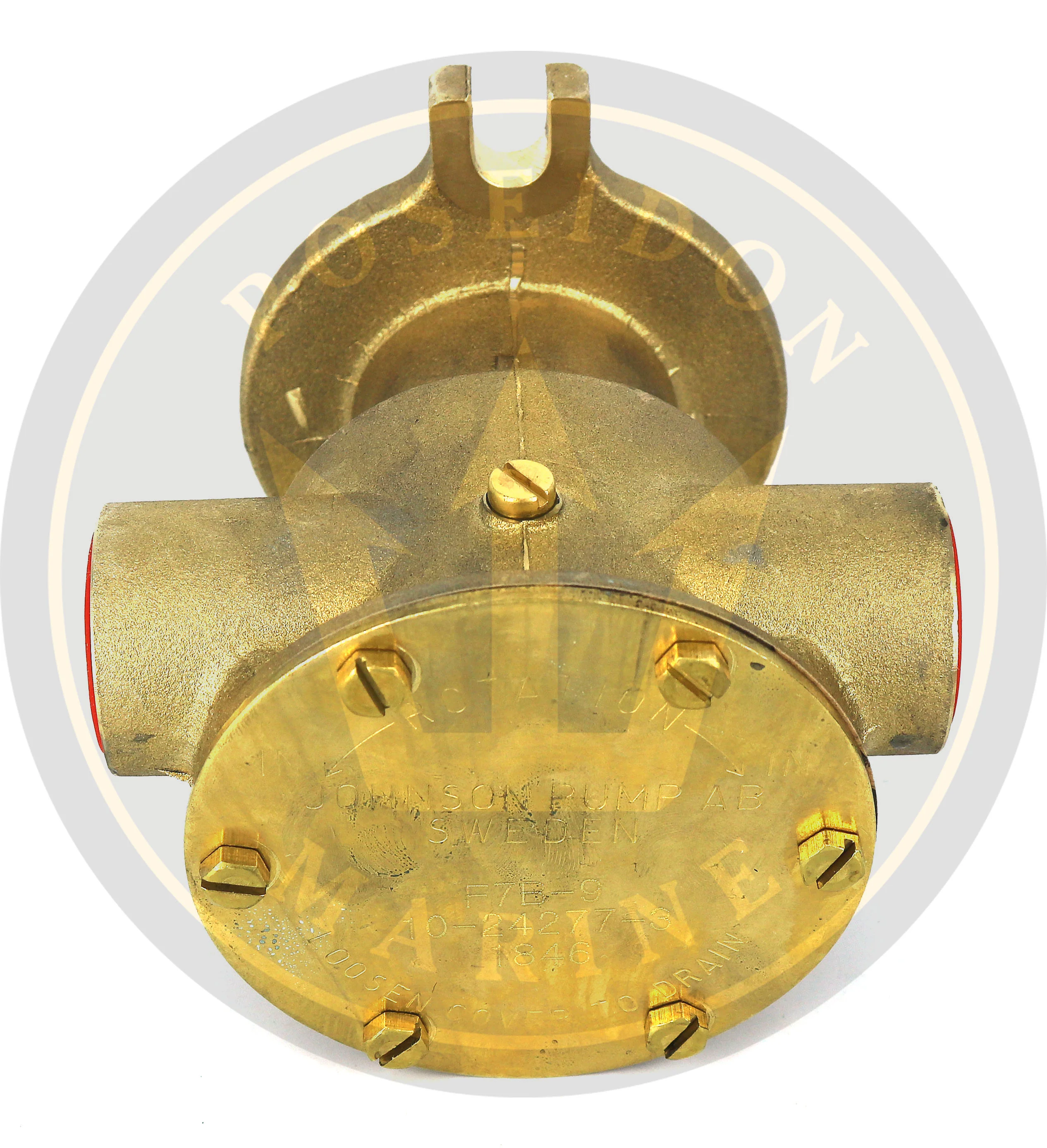 JOHNSON PUMP sea water pump 10-24277-3 for Volvo Penta D31A,B D41A,B RO: 858469