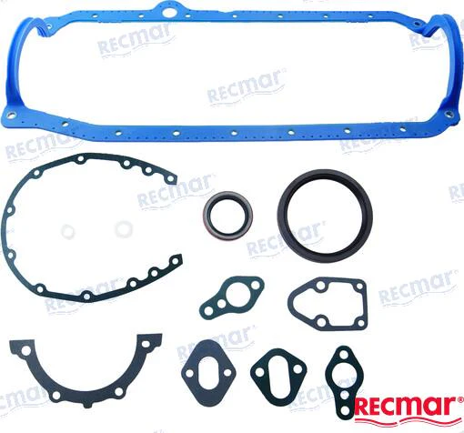 RecMar® conversion gasket set for Volvo Penta 5.0 5.7 non-Vortec replaces FEL 17125
