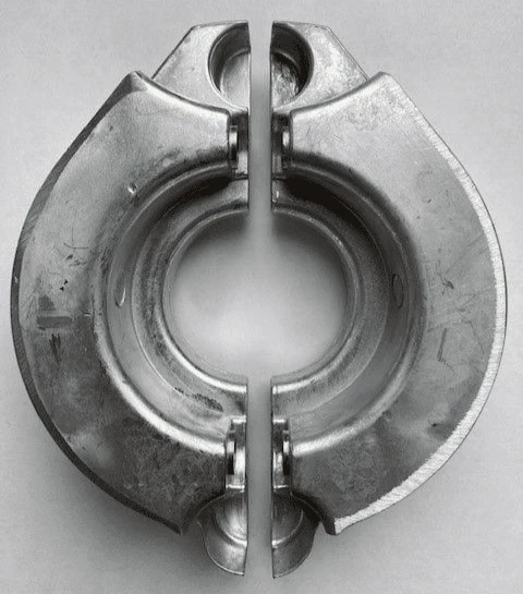 Recmar® zinc anode for Volvo Penta Saildrive 130S 150S MS25S 3888305 23615636 - Image 2