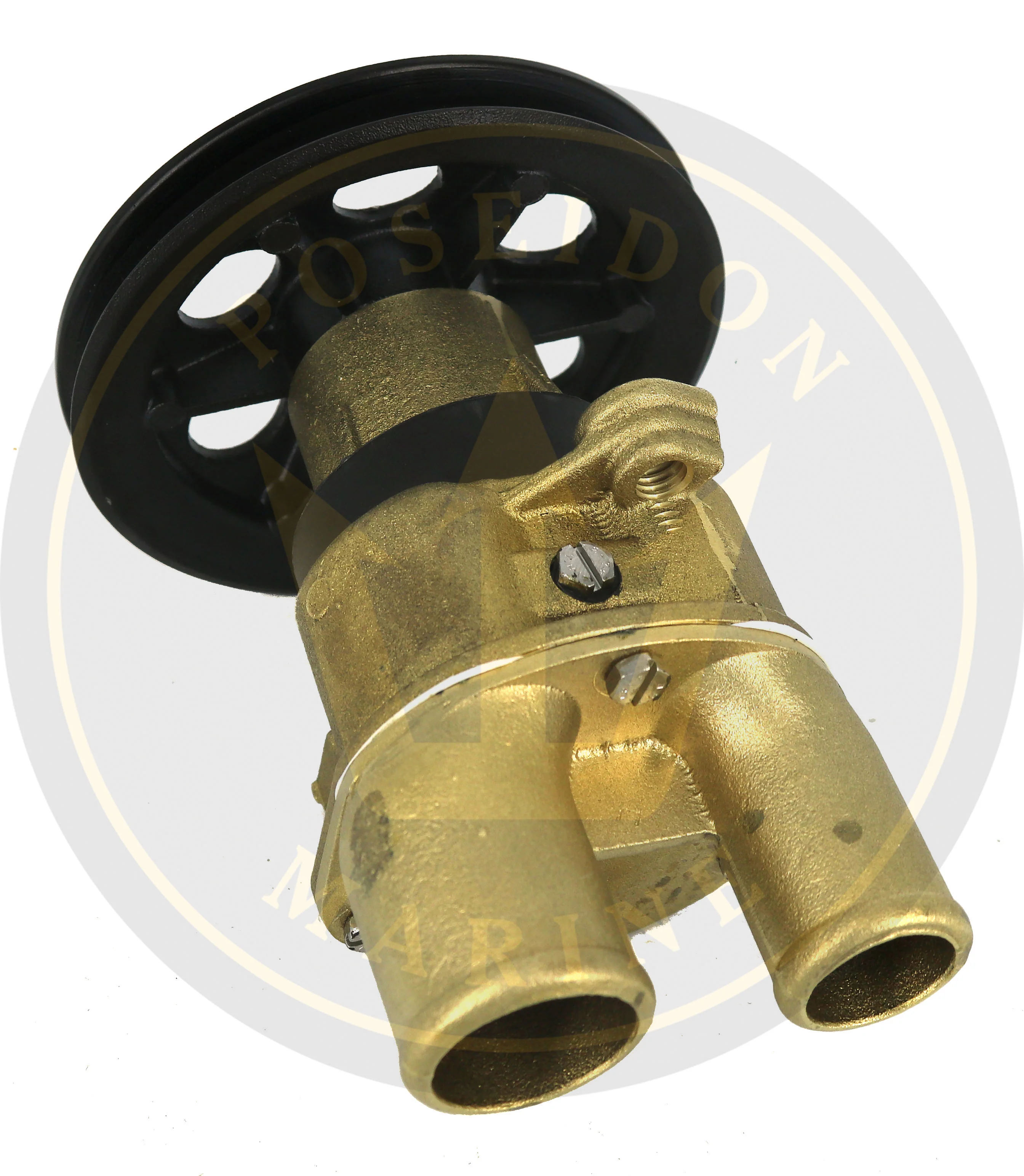 Recmar® raw water pump G9903 Volvo Penta 3857794 4-1/2" pulley - Image 2