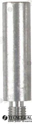 Zinc Anode Intercooler for Yanmar w/o brass plug