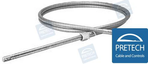 Steering cable Pretech 3000 SS 5,50 mtr.