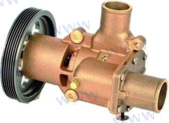 Recmar® Sea Water Pump Volvo Penta D6-280 D4-435 21380890 with hose connection - Image 2