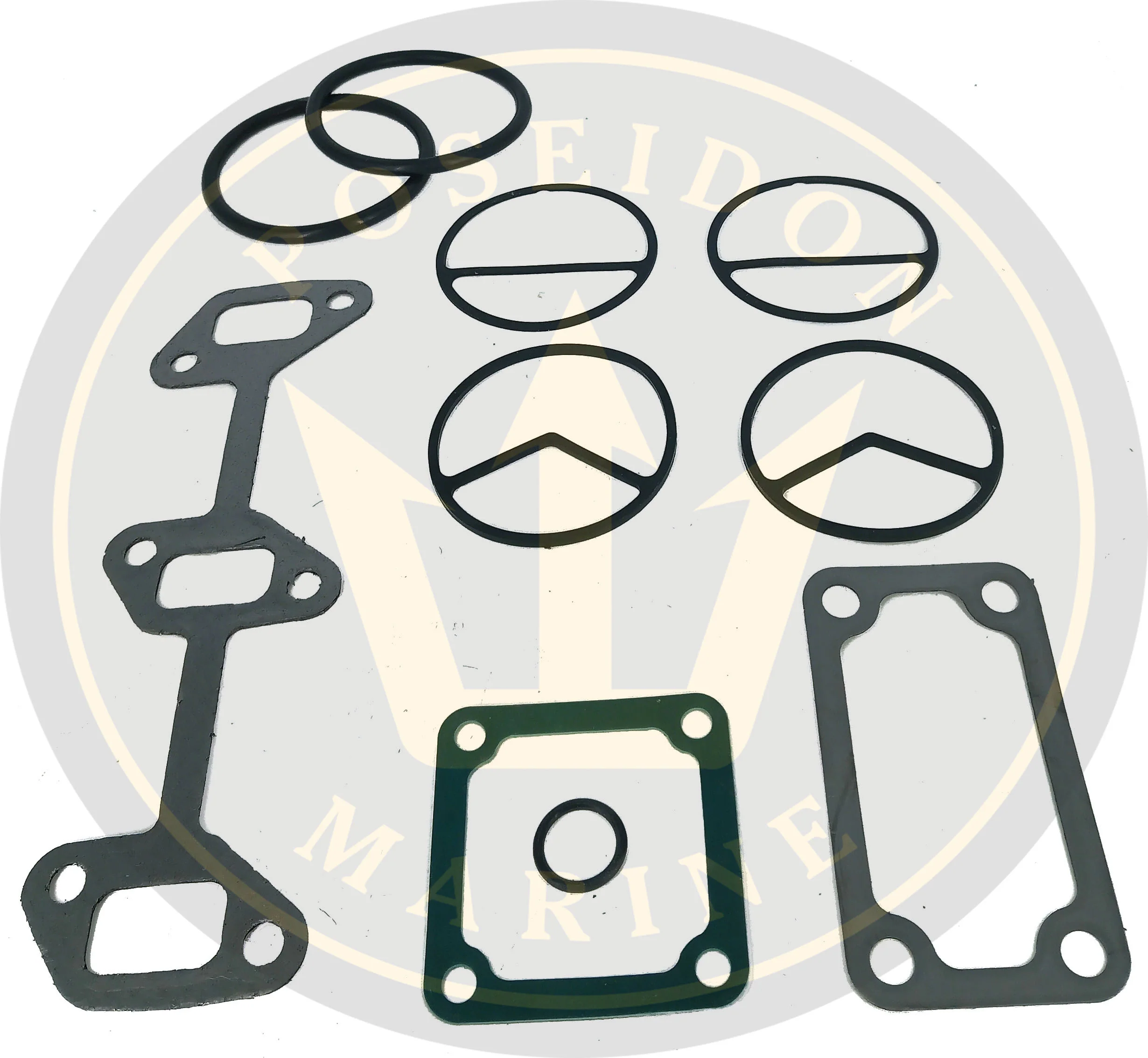 Recmar® Seal kit Yanmar 3GM radiator 121450-13251 128297-44030 128695-44070