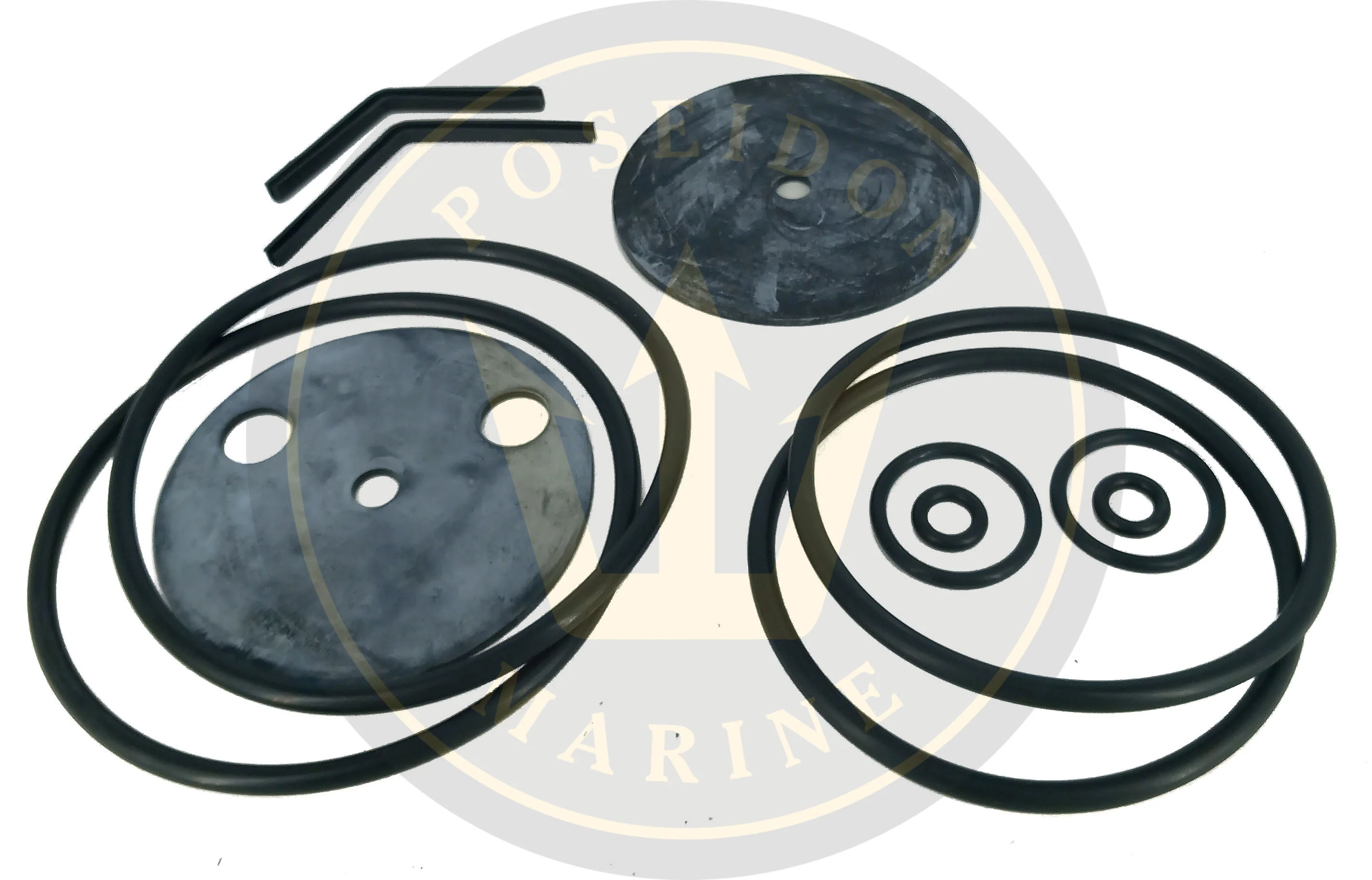 Seal kit for Yanmar 4LH radiator cooler replaces 119175-33380 119175-33370