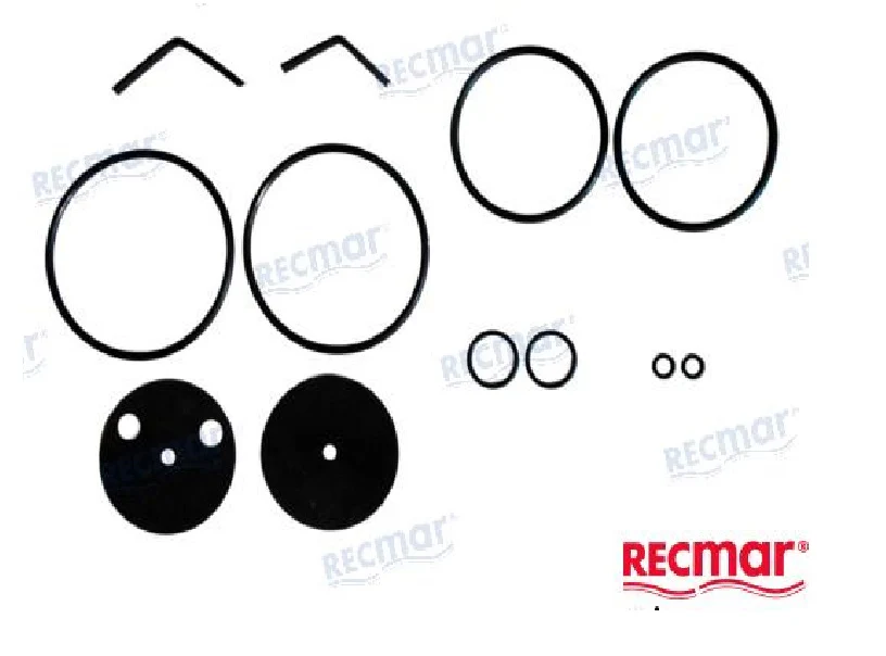 Seal kit for Yanmar 4LH radiator cooler replaces 119175-33380 119175-33370 - Image 3