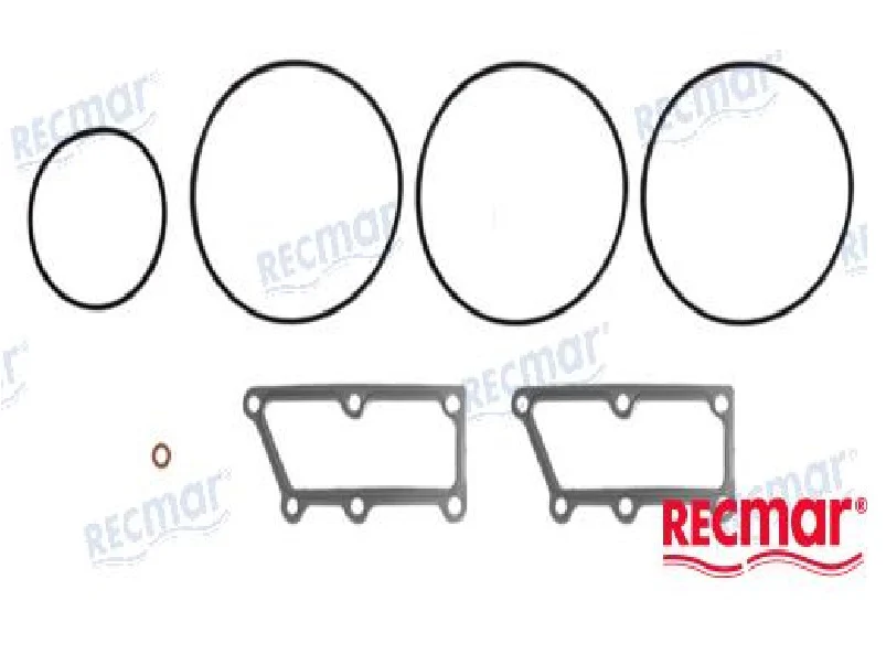 Recmar® Seal kit Yanmar 6LY air cooler 119595-18600 119574-18810 119578-18420 - Image 3