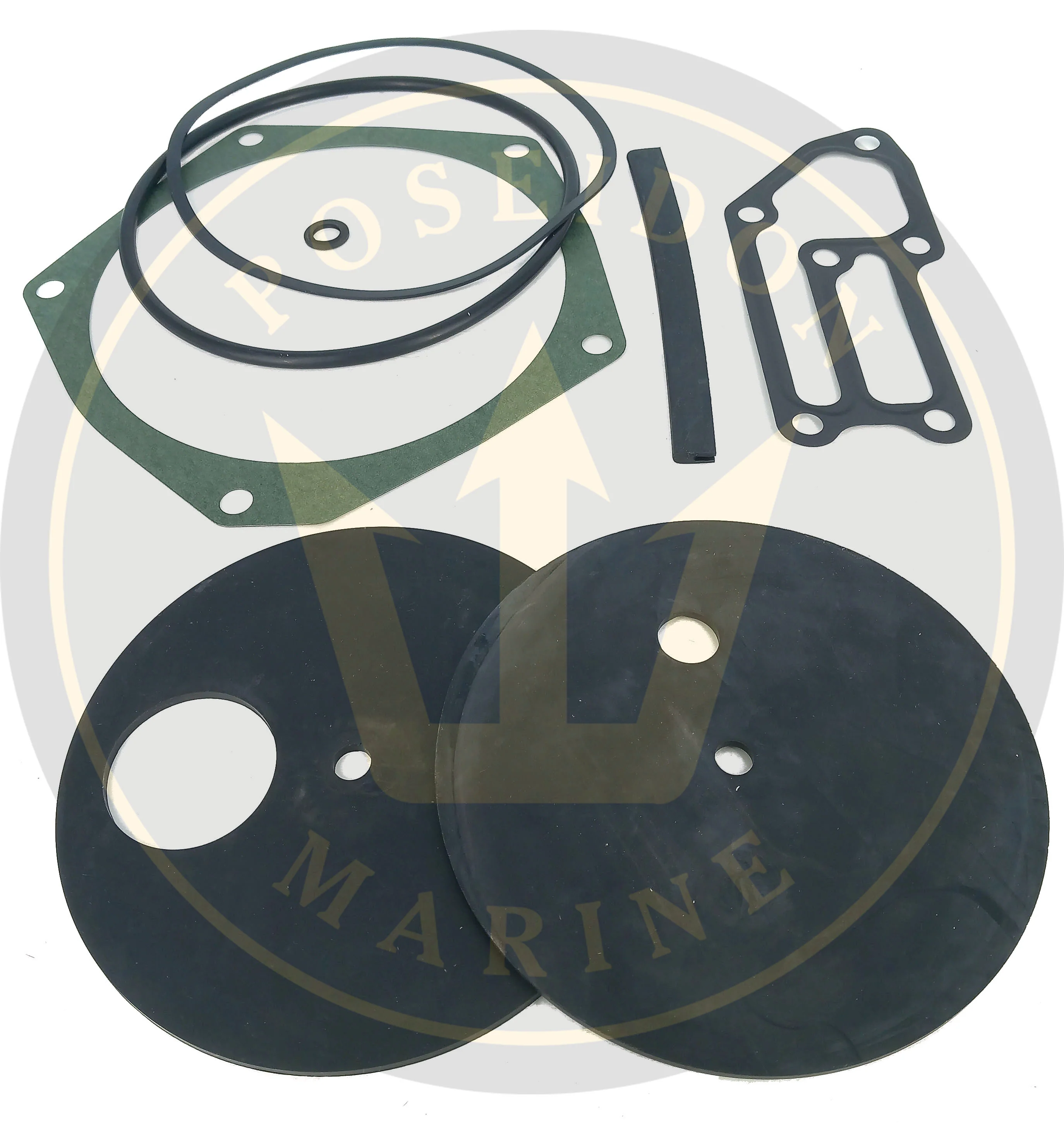 Seal kit for Yanmar 6LY oil cooler replaces 119574-33150 119574-66160