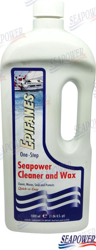 SEAPOWER CLEANER & WAX 1 LT. 1