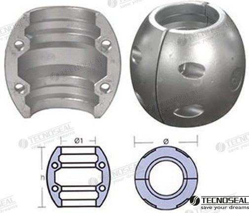 SHAFT ANODE 35MM.