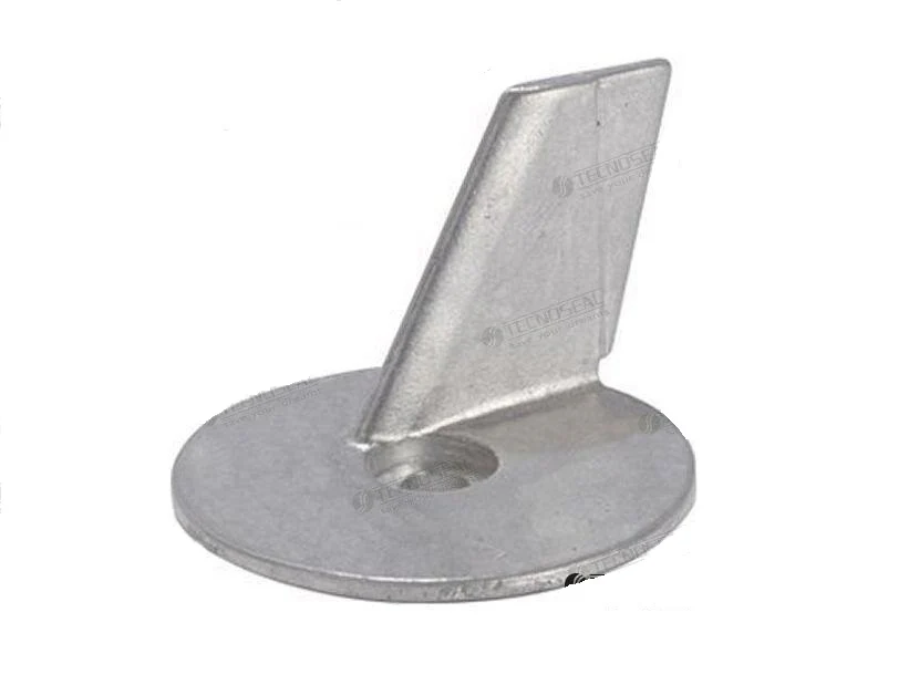 Tecnoseal® zinc trim tab anode for Suzuki outboards 20HP-35HP 55125-96310