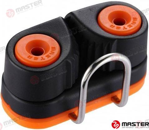 SMALL ALUMINUM CLEAT/WIRE FAIRLEAD 0614F