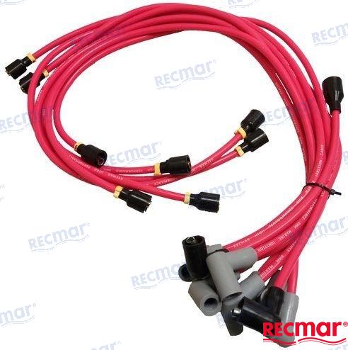 Ignition wire kit for OMC, Volvo Penta Ford based 5.0 (302) & 5.8 (351) V8 engines