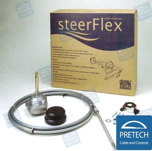Pretech® Heavy-Duty Steering System, Complete Kit – 8 ft / 2.45m PRE315008