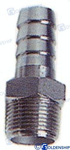 Goldenship® MALE HOSE ADAPTER 1"1/4 x 40 mm GS30230