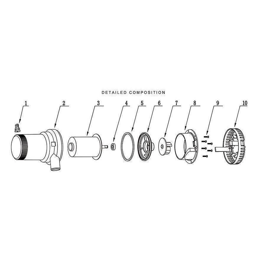 SEAFLO® SUMMERGIBLE BILGE PUMP 2000GPH 12V SFBP1G200001 - Image 3