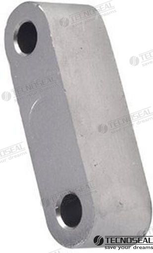 Tecnoseal® 02521AL Aluminum Anode bar short Hamilton Jet HJ274 HJ322 HJ362 203124 - Image 2