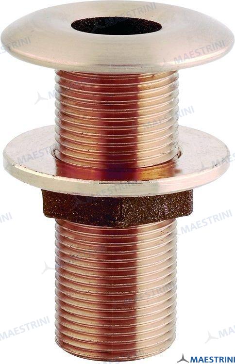 Maestrini® THROUGH HULL OUTLET BRONZE 1" GS30611