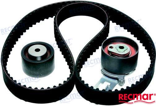 Recmar® timing belt kit for Volvo Penta D3 replaces  31359568 - Image 2