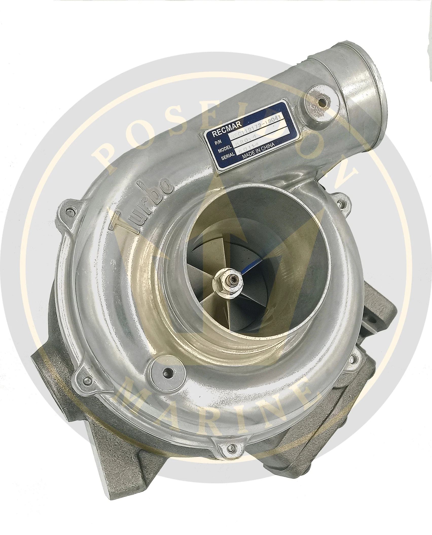Recmar® Turbo for YANMAR 4LHA-DTE -DTZE 3455cc MYDH 119173-18040 119173-18041