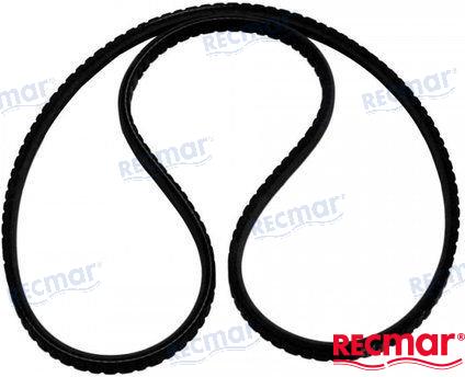 Recmar® alternator belt for Volvo Penta MD11 966942 with radiator - Image 2