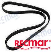 Recmar® steering pump belt for Volvo Penta GM 3.0 ltr. RO: 3853536 - Image 2