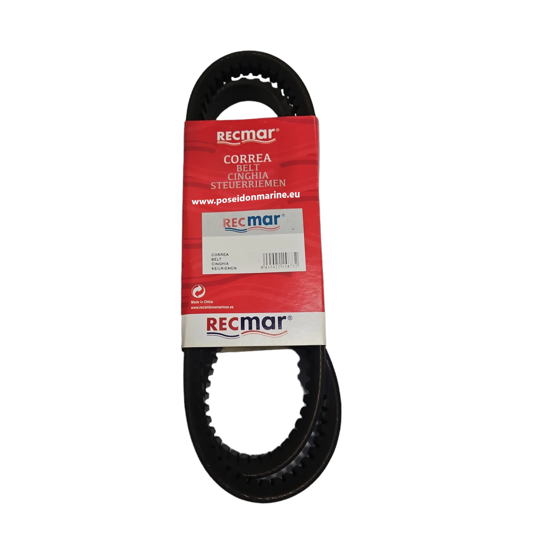 Recmar® Belt for Yanmar 6GH series replaces 25132-002700
