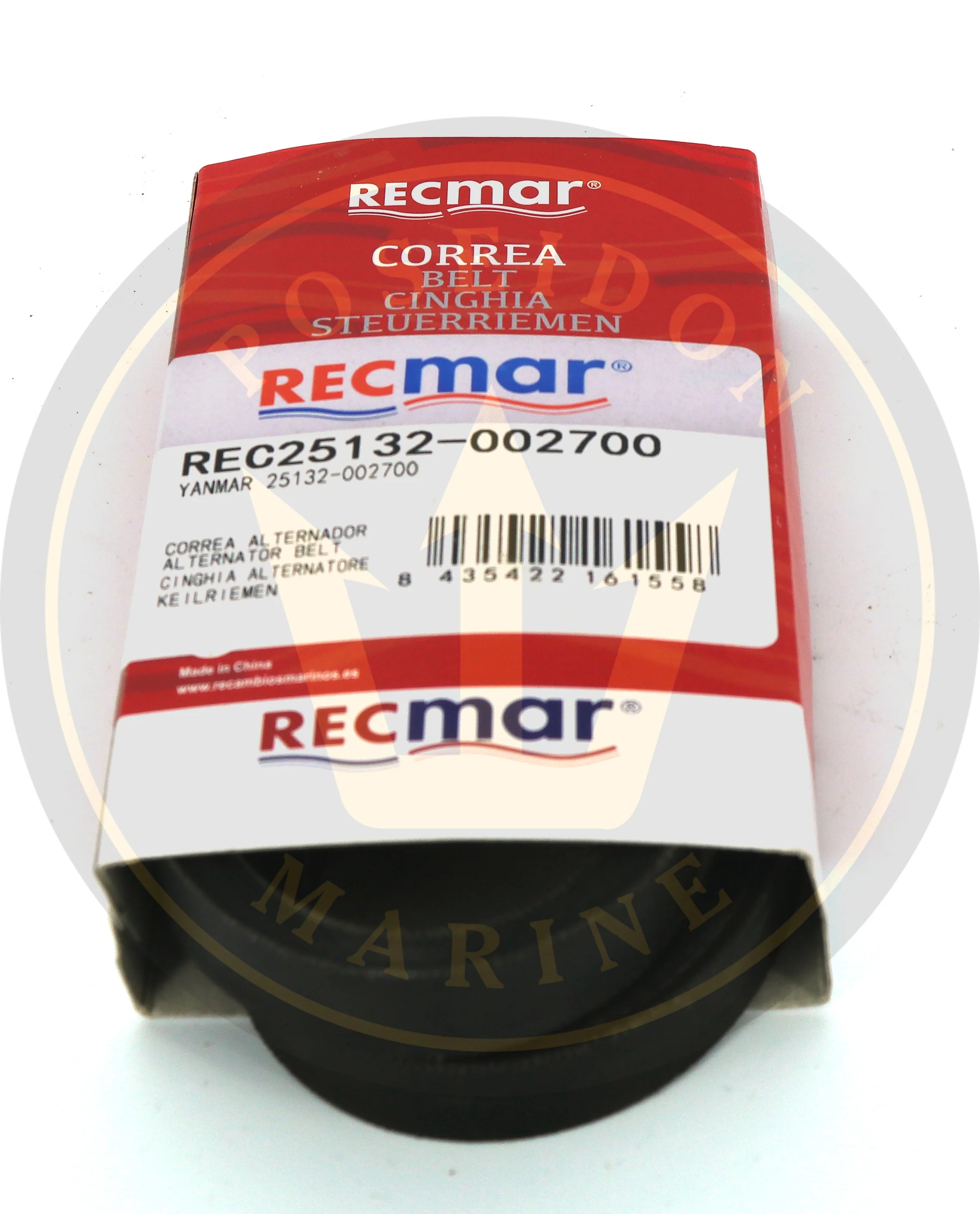 Recmar® Belt for Yanmar 6GH series replaces 25132-002700 - Image 2