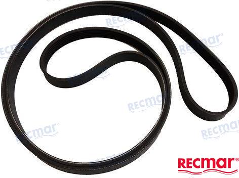 Recmar® Drive Belt for Volvo Penta D4 D6 with Power Steering 21407028 - Image 2