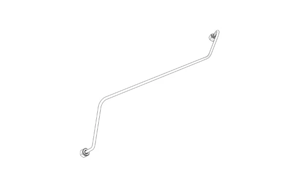 Volvo Penta® fuel delivery pipe D4 D6 3582796 injection pump to rail