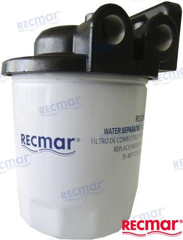 Fuelfilterkit 25 micron aluminium