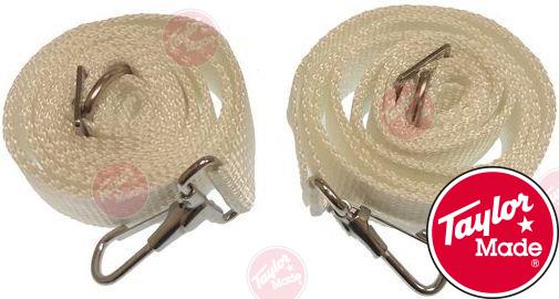 WHITE ADJ STRAP 6FT (PACK 2) 2000