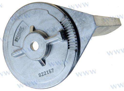 Aluminium Trim Tab Anode for Mercury/Mariner
